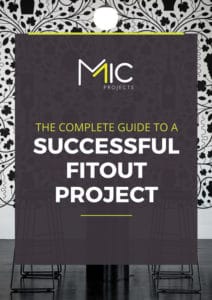 Ebook cover for the complete guide to a successful fitout project