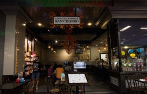 San Churro Chocolateria signage