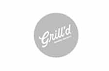 Grill'd greyscale logo